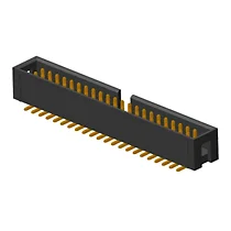 Shrouded male pin headers (also known as box headers)