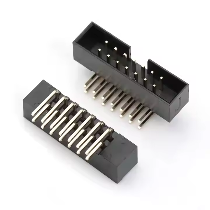 box header right angle THT type